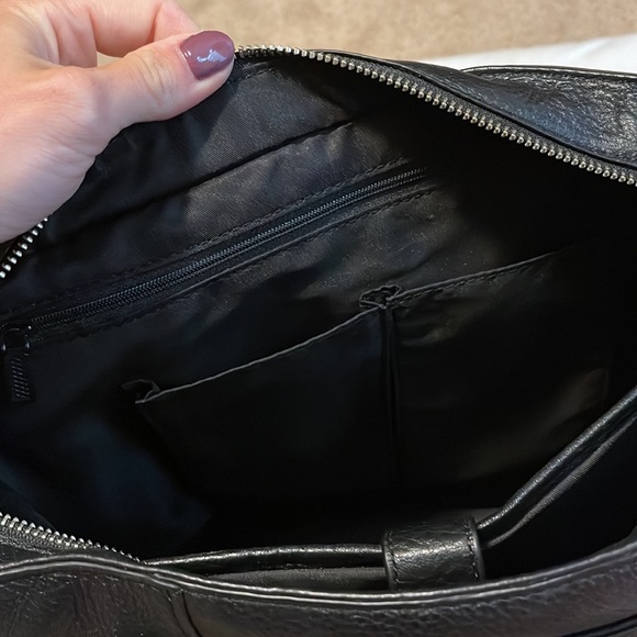 Rebecca Minkoff Black Laptop Shoulder Bag - Picture 5 of 6